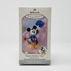 1999 Hallmark Happy Diploma Day Spring Handcrafted Keepsake Easter Ornament